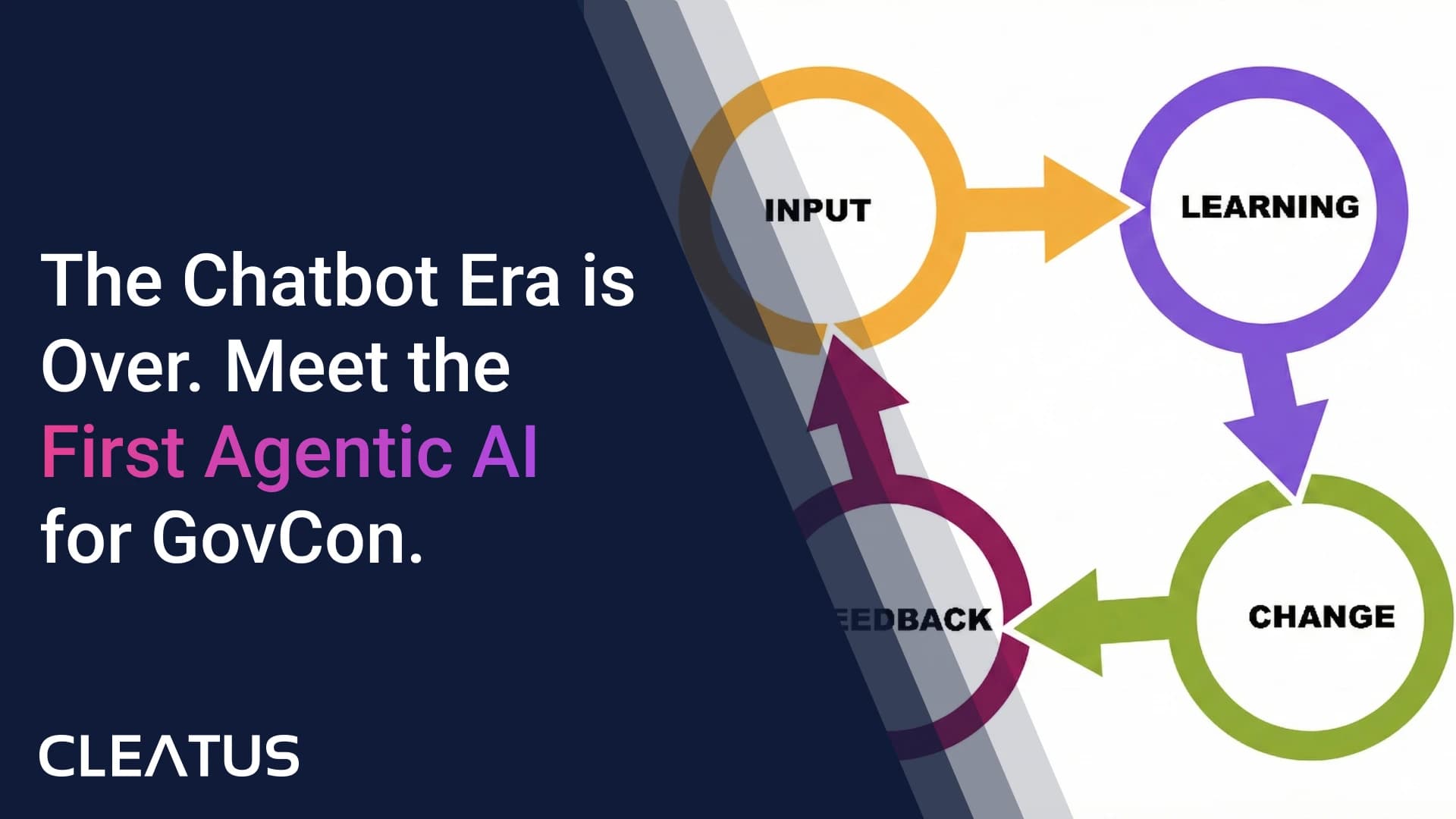 The Chatbot Era is Over. Meet Your First Agentic GovCon Teammate.