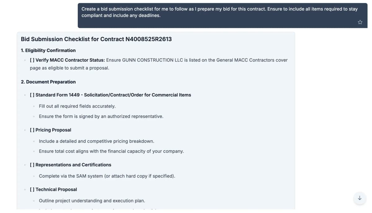 CLEATUS Document Intelligence citing answers back to source pages