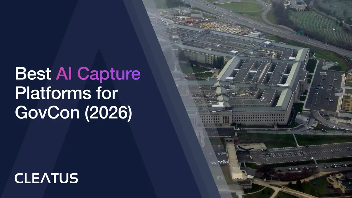 9 Best AI Capture Management Platforms for Federal Contractors (October 2026)