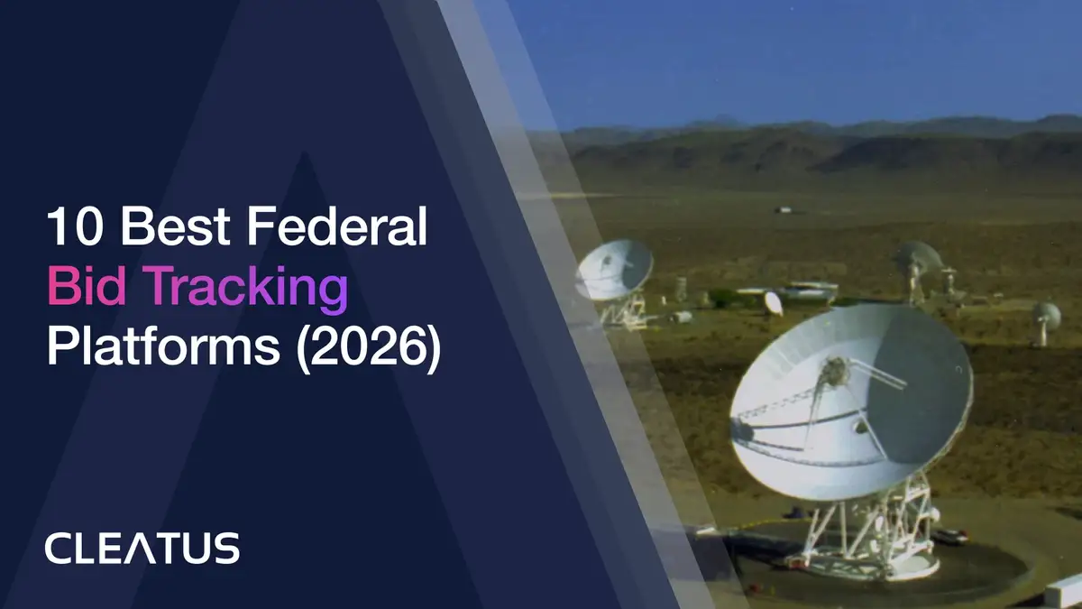 11 Best Federal Bid Tracking & Opportunity Tracking Platforms (October 2026)