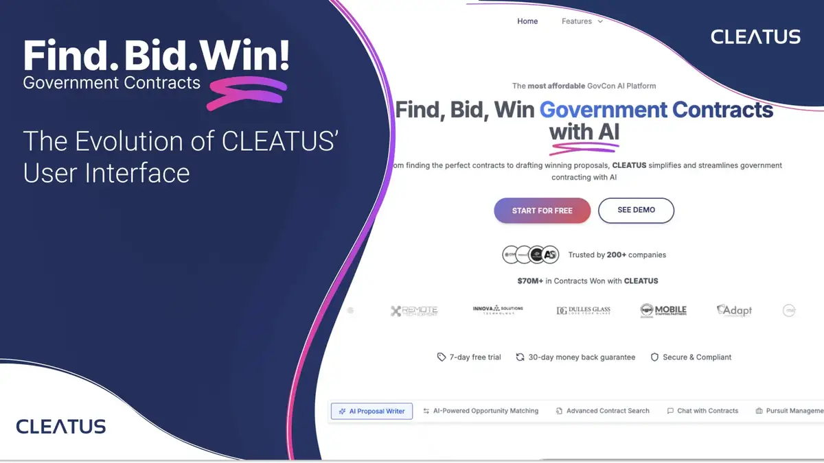 CLEATUS UI Evolution - A New Era of User Experience