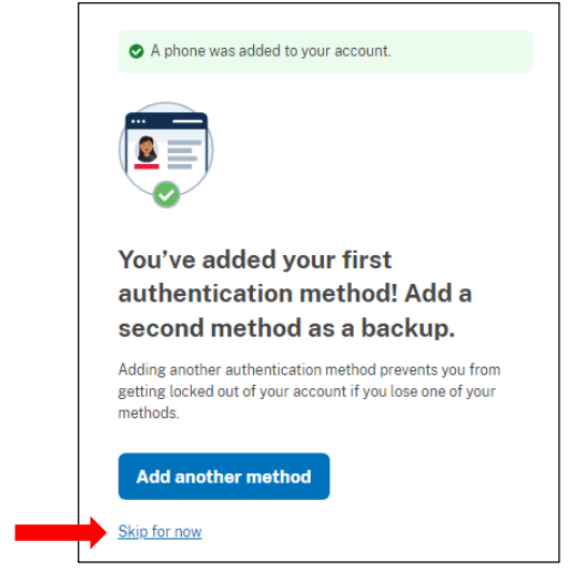 Step 9: Confirm Authentication