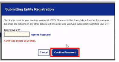 Step 50: One-Time Password