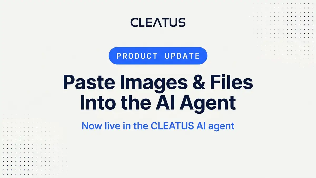 Paste images and files right into the AI agent ๐