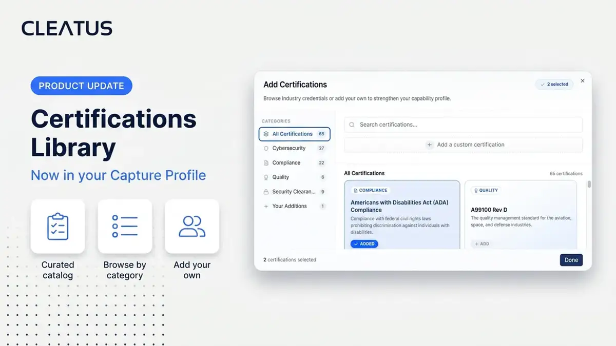Log your company certifications cleanly with the Certifications Library ๐๏ธ